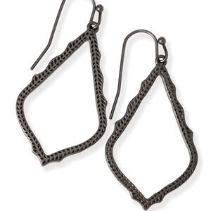 Kendra Scott Sophia Drop Earrings in Gunmetal